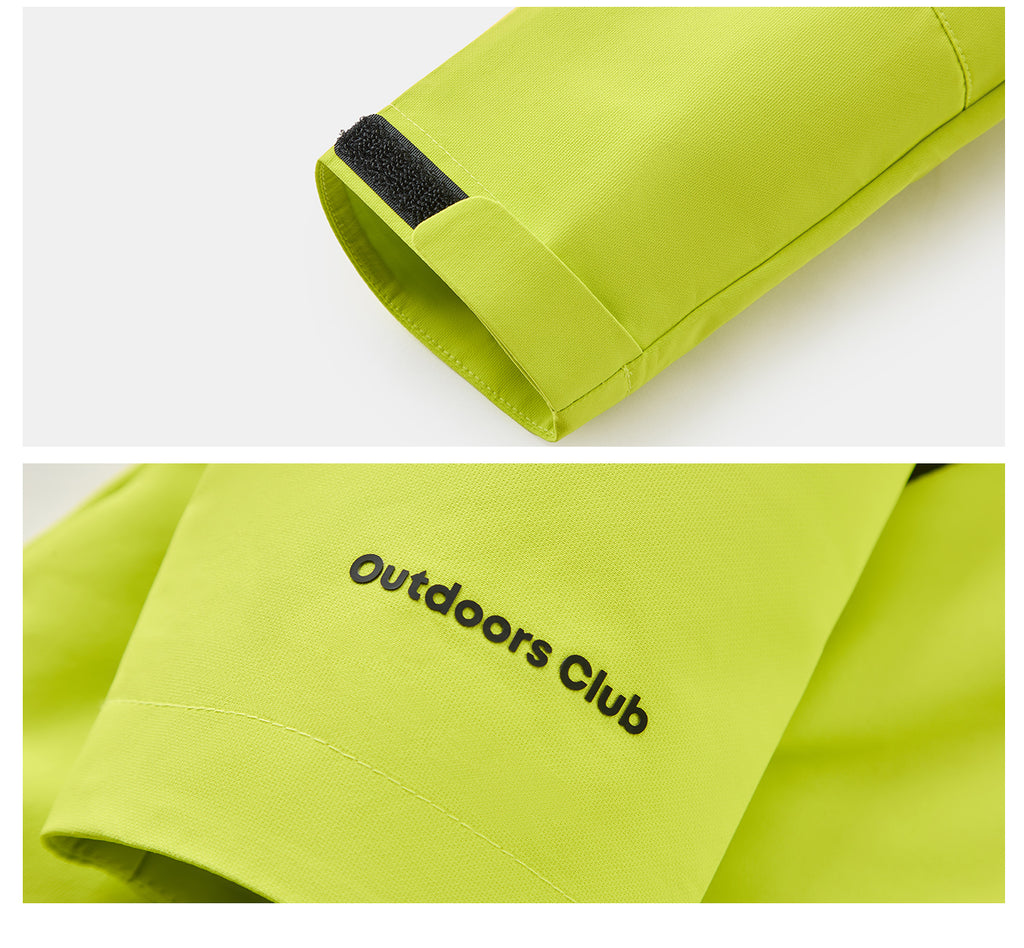 Veste coquille tendance pour enfants, coupe oversize, pour l'extérieur