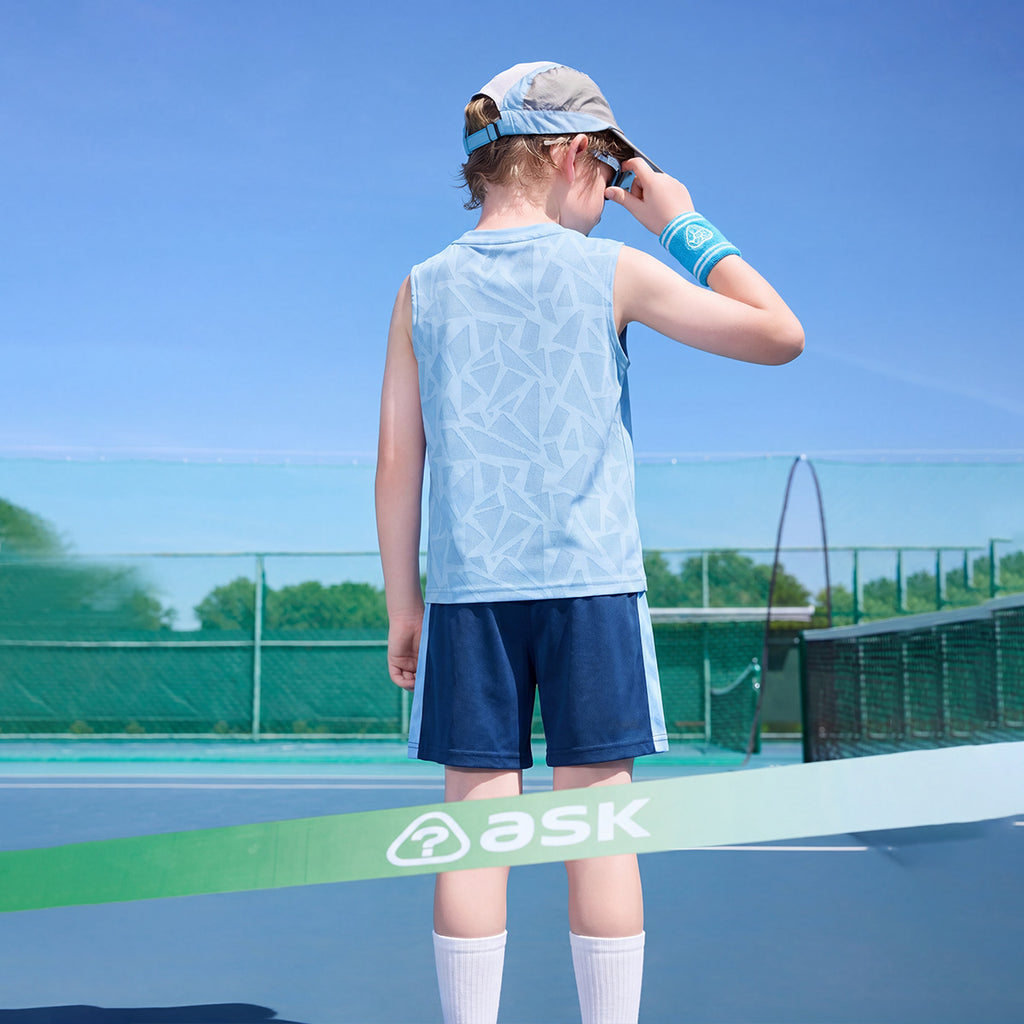 Kids Short Set Quick Dry Breathable Stretchy Sports Outfit