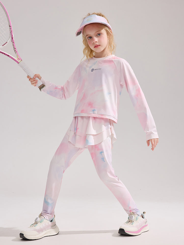 Girl 2-Piece Long Sleeve and Pants Set