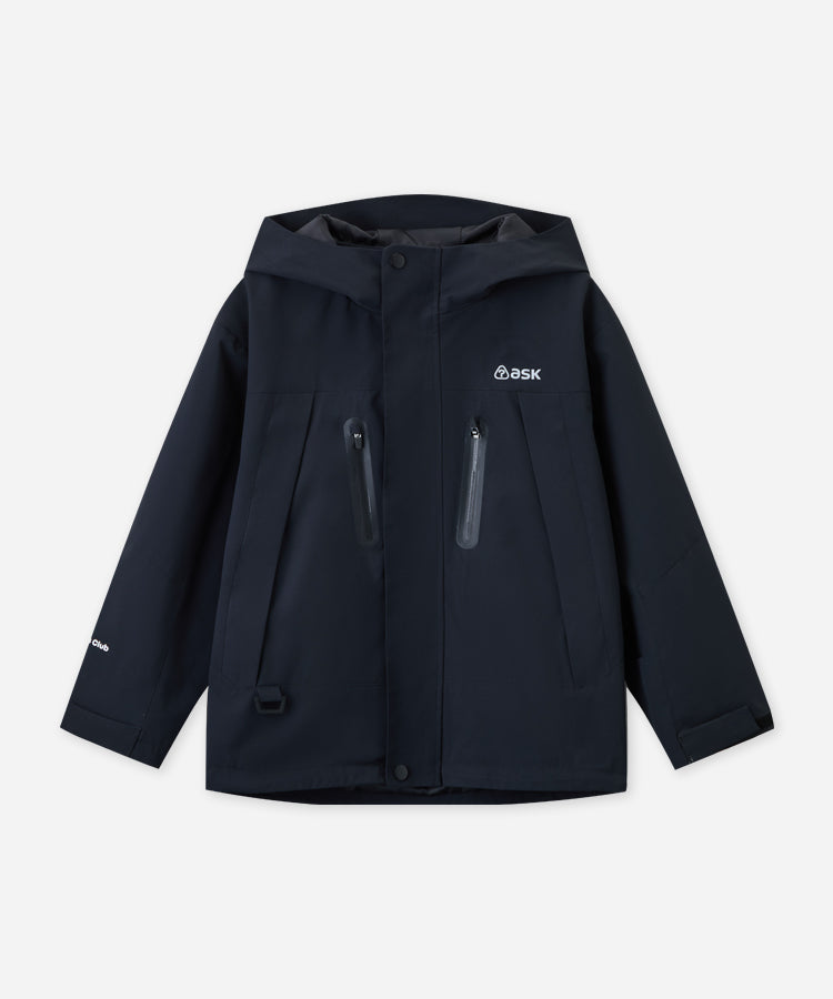 Wasserdichte Outdoor-Shell-Jacke für Kinder, winddichte Oberbekleidung