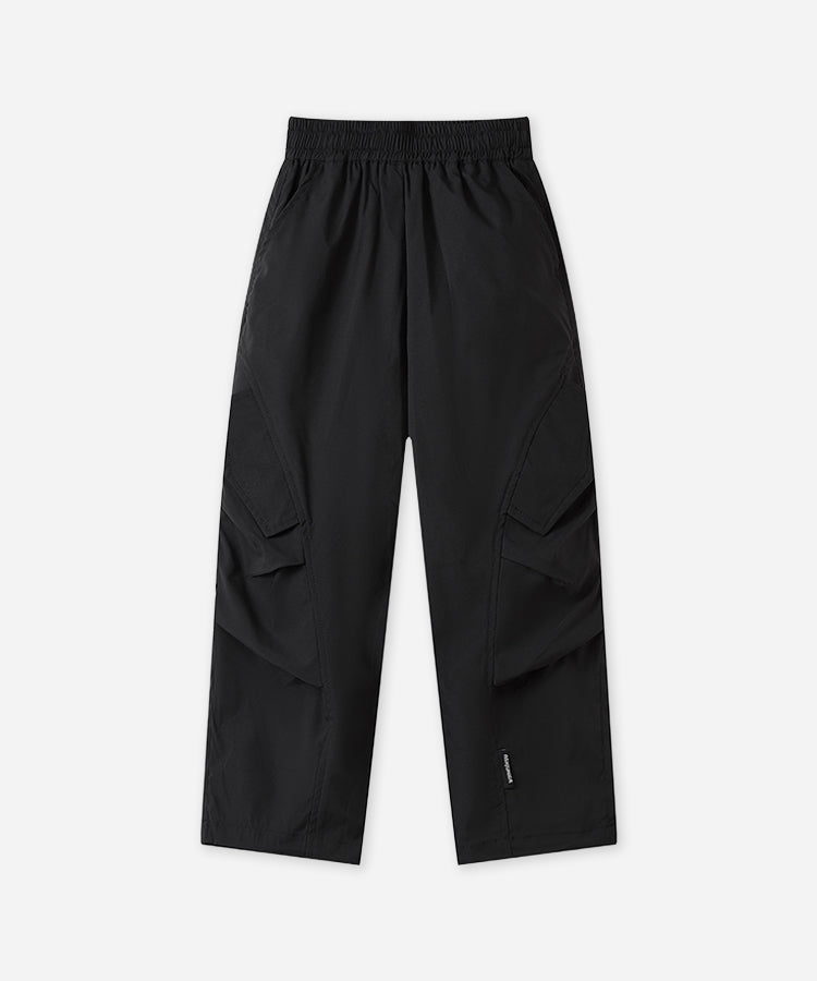 Boys Cargo Pants Outdoor Running Sports Trousers | Adjustable Hem Track Pants