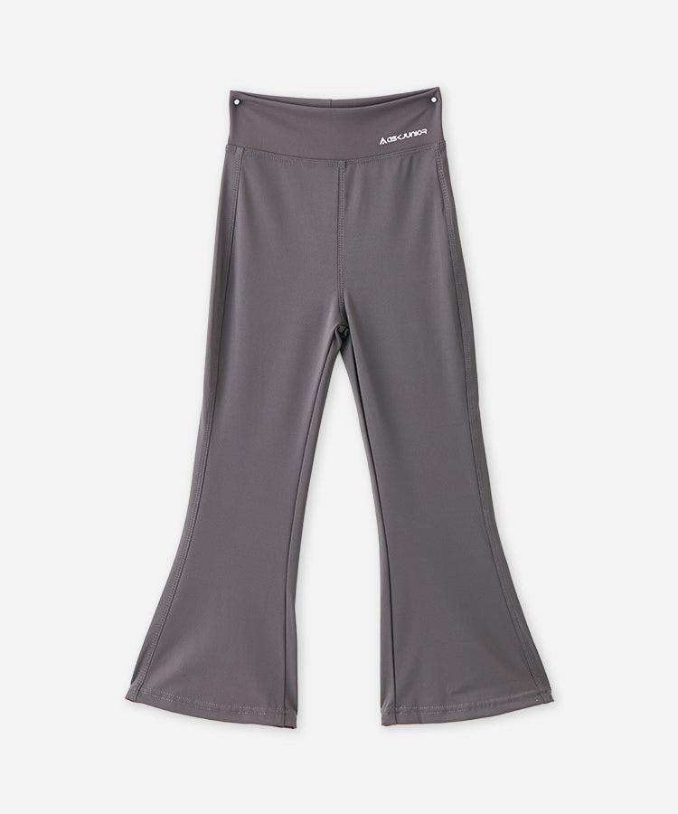 Girls Flare Yoga Pants | Fleece-Lined Stretch Leggings