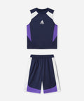 Boys Mesh Tracksuit Cool Feeling Quick Dry Sleeveless Top & Shorts Set