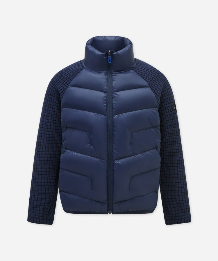 Lightweight White Goose Down Kids Jacket