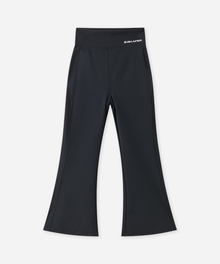 Girls Flare Yoga Pants | Fleece-Lined Stretch Leggings