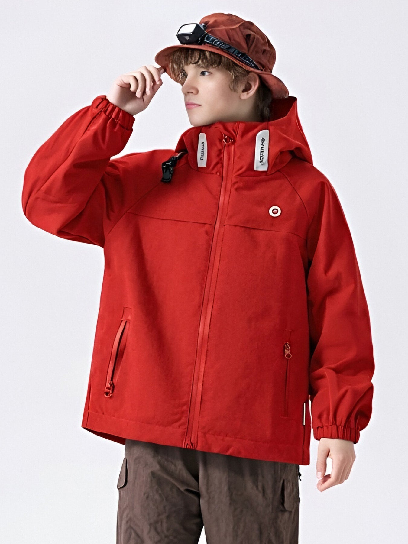 Waterproof Windproof Reflective Kids Outdoor Shell Jacket