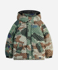 Detachable Hood Quilted Down Kids Coats