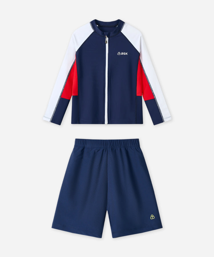 Kids Boys 2-Piece Fit Sports Swim Set