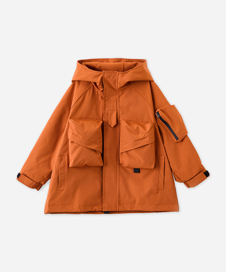 Kids Outdoor Jacket with 4 Pockets for Outdoor & Daily Wear