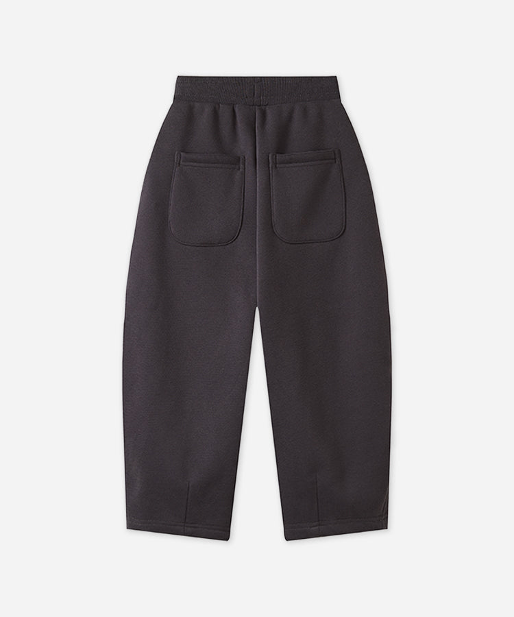 Boys Knitted Fleece Lined Pants Warm Thickened Casual Kids Pants for Fall Winter