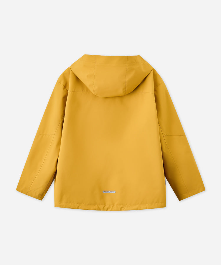 Wasserdichte Outdoor-Shell-Jacke für Kinder, winddichte Oberbekleidung