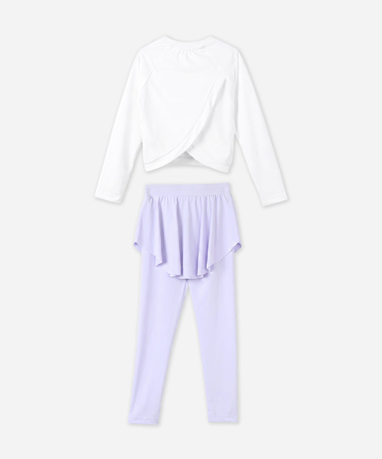 Girl 2-Piece Long Sleeve and Pants Set