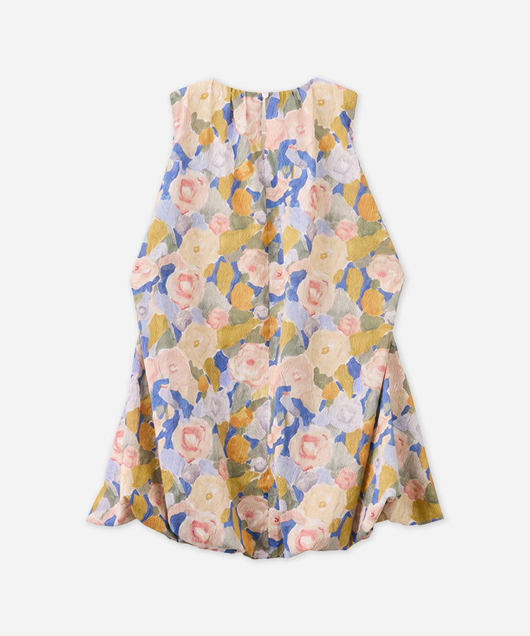 Skin-Friendly Breathable Kids Dress Sleeveless Tutu Dress Sweet Flowy Girls Daily Outfit