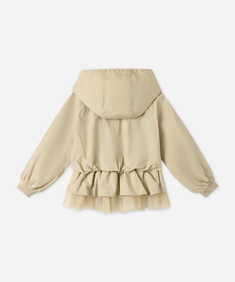 Leichte Kapuzenjacke für Mädchen für Frühjahr/Sommer