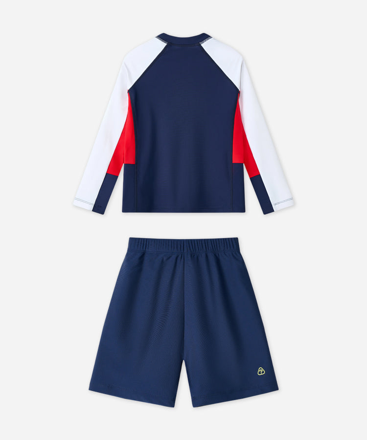 Kids Boys 2-Piece Fit Sports Swim Set