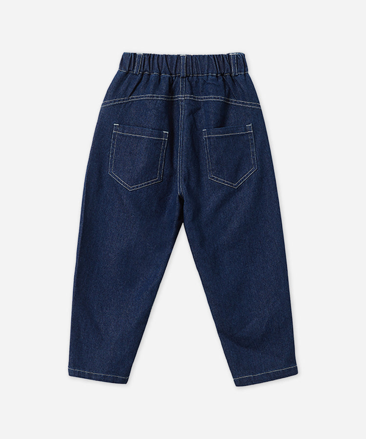 Boys Jeans Pants Loose Fit Straight Leg | Soft & Breathable Denim Trousers