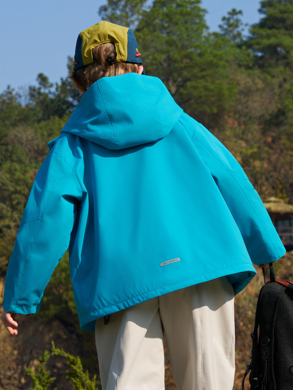 Wasserdichte Outdoor-Shell-Jacke für Kinder, winddichte Oberbekleidung