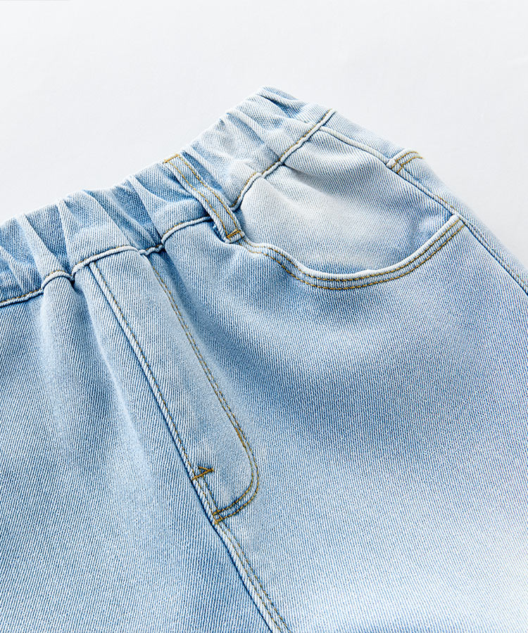 Jeans évasés chauds doublés polaire pour filles, pantalon stretch décontracté pour enfants pour l'automne et l'hiver