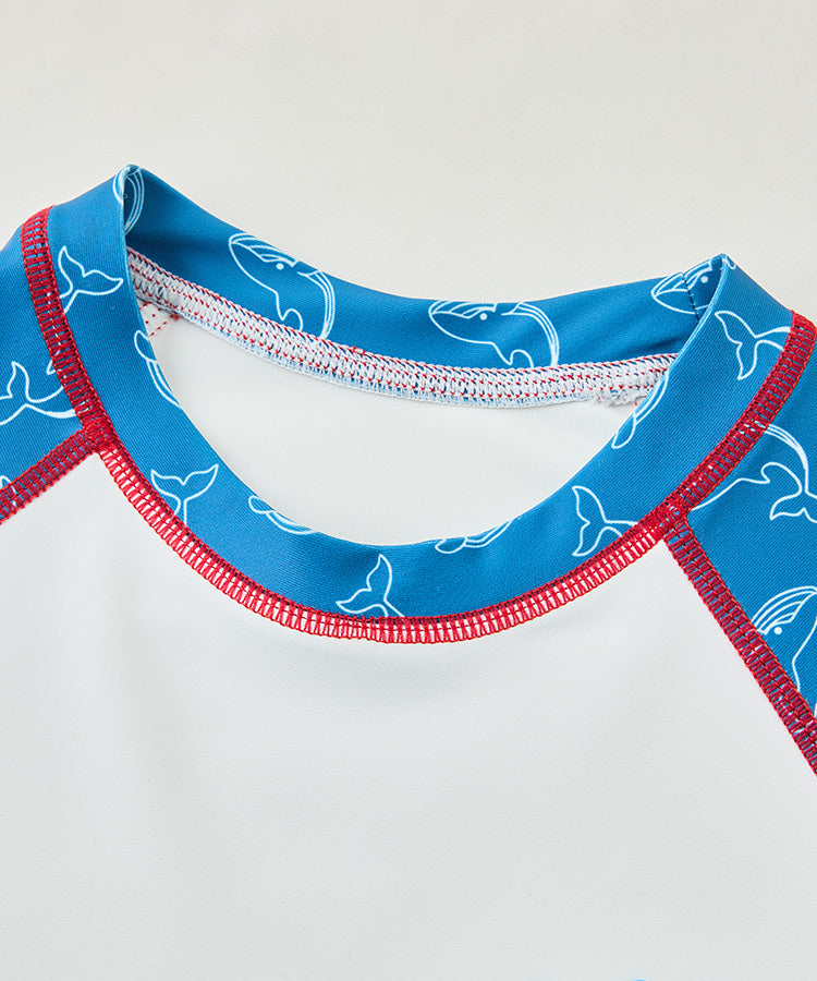Kids Boys Sun Protection Quick Dry Stretch 2-Piece Swimwear Set