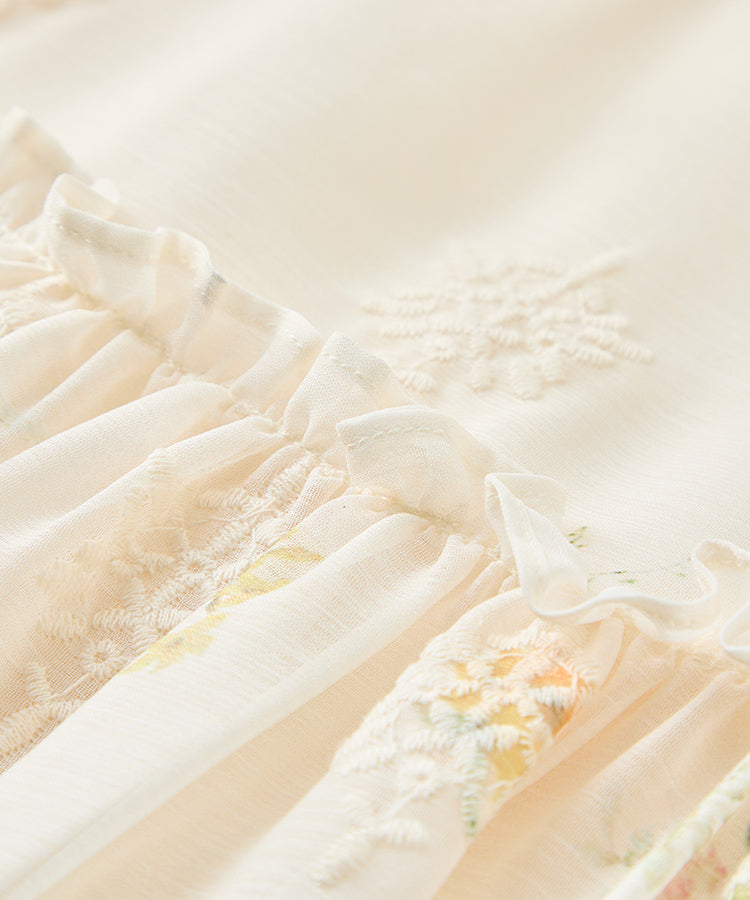 Ärmelloses Kinderkleid Rundhals Lässiges Mädchen Alltags-Kleid