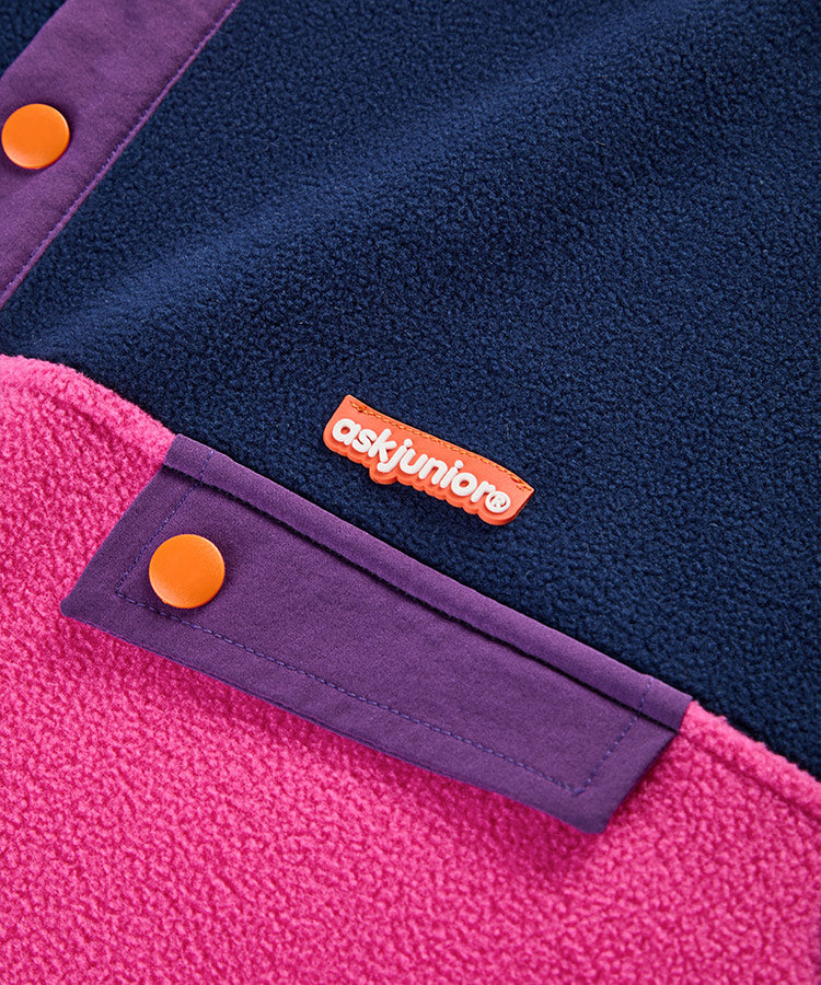 Kids Fleece Lined Sweatshirt | Warm Stand Collar Pullover for Boys & Girls
