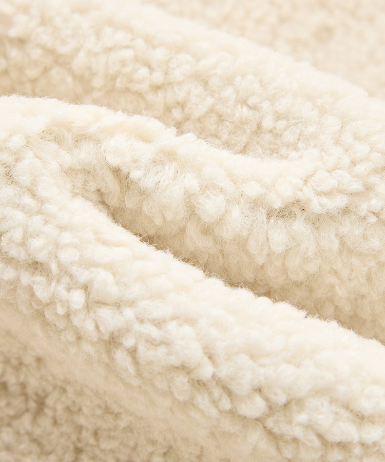 Suede and Sherpa fleece Jacket