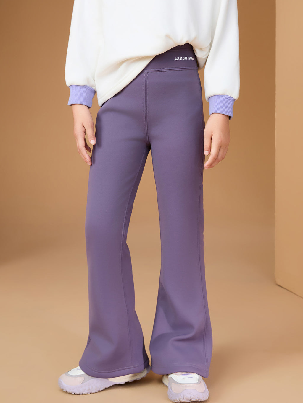 Mädchen Fleece-gefütterte verdickte Hose