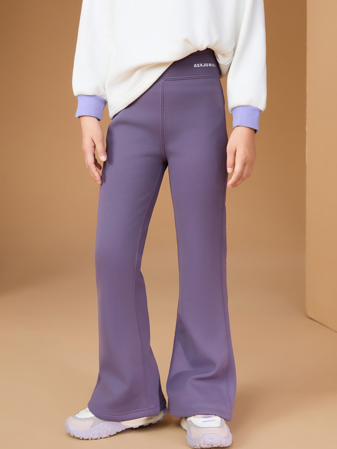 Mädchen Fleece-gefütterte verdickte Hose