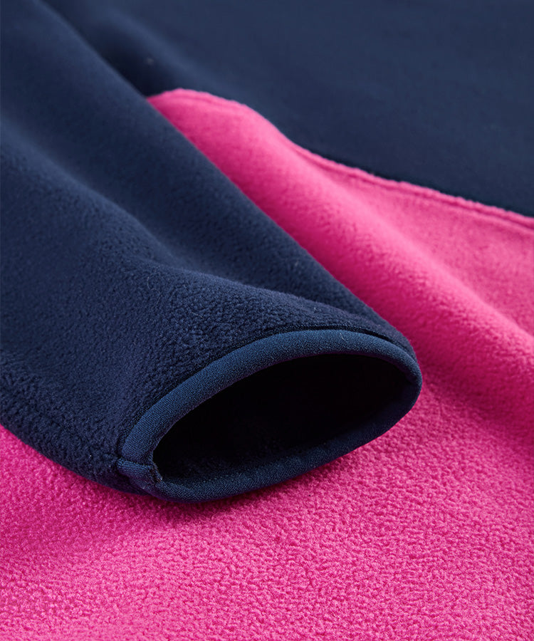 Kids Fleece Lined Sweatshirt | Warm Stand Collar Pullover for Boys & Girls