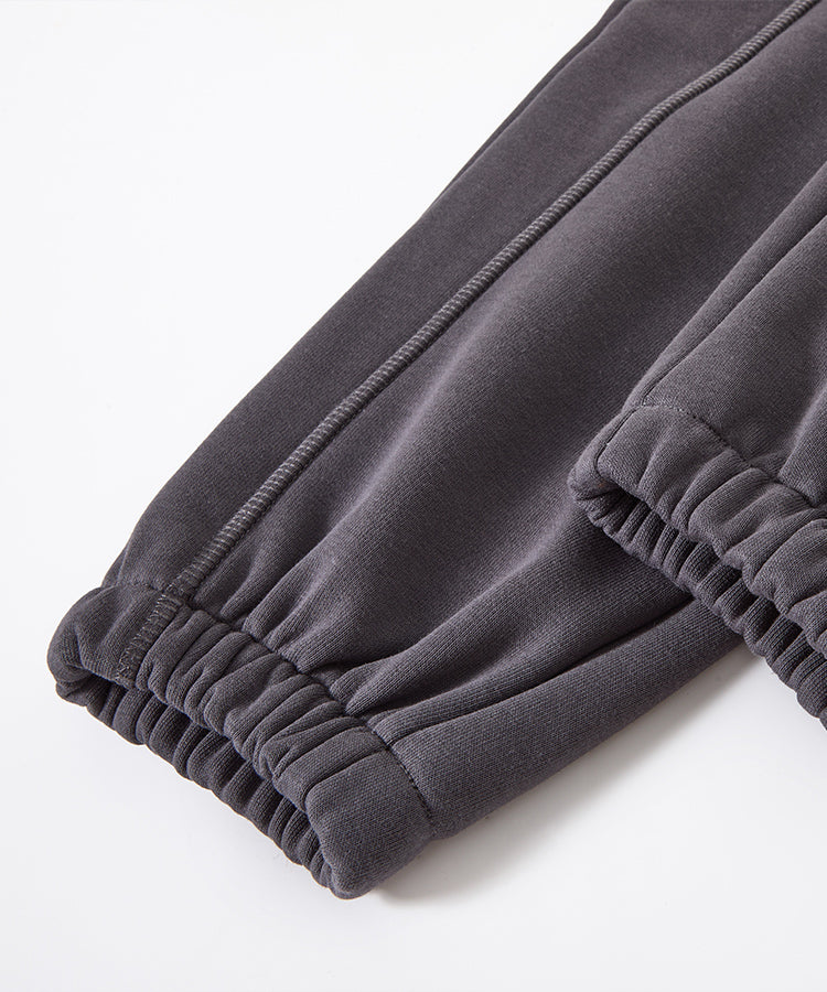 Jungen Strickfleece-Hose, locker sitzende, dicke, warme Freizeithose für Kinder für Herbst Winter