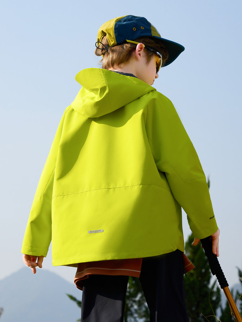Veste coquille tendance pour enfants, coupe oversize, pour l'extérieur