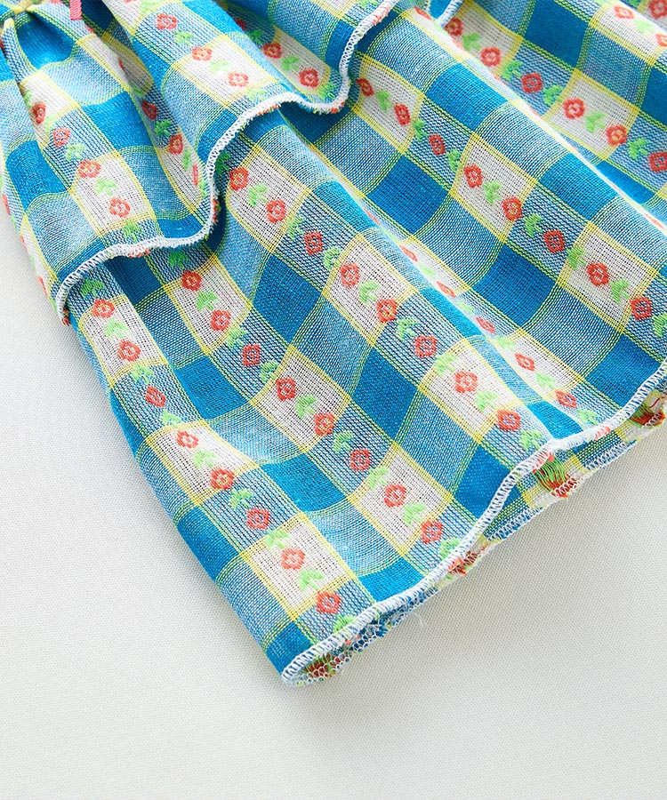Fly Sleeve Double Layer Cake Kids Dress