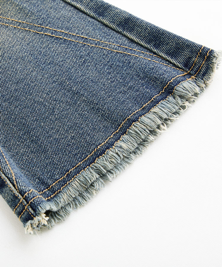 Girls Flare Jeans Elastic Waist | Stretch Denim Pants for Kids
