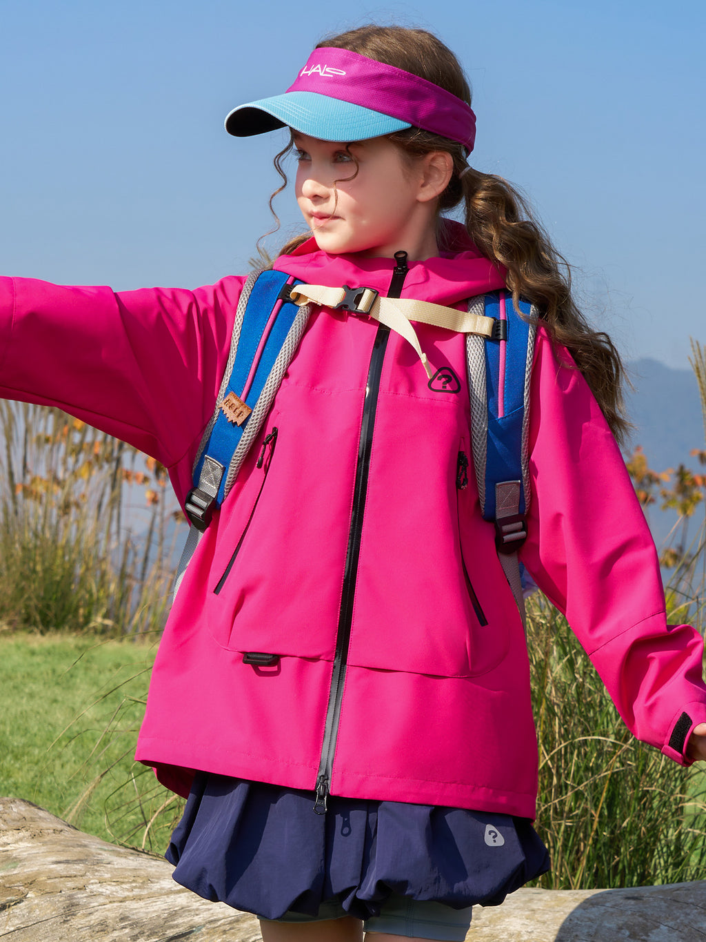 Veste coquille tendance pour enfants, coupe oversize, pour l'extérieur