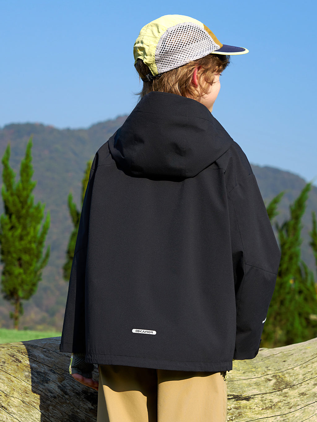 Wasserdichte Outdoor-Shell-Jacke für Kinder, winddichte Oberbekleidung