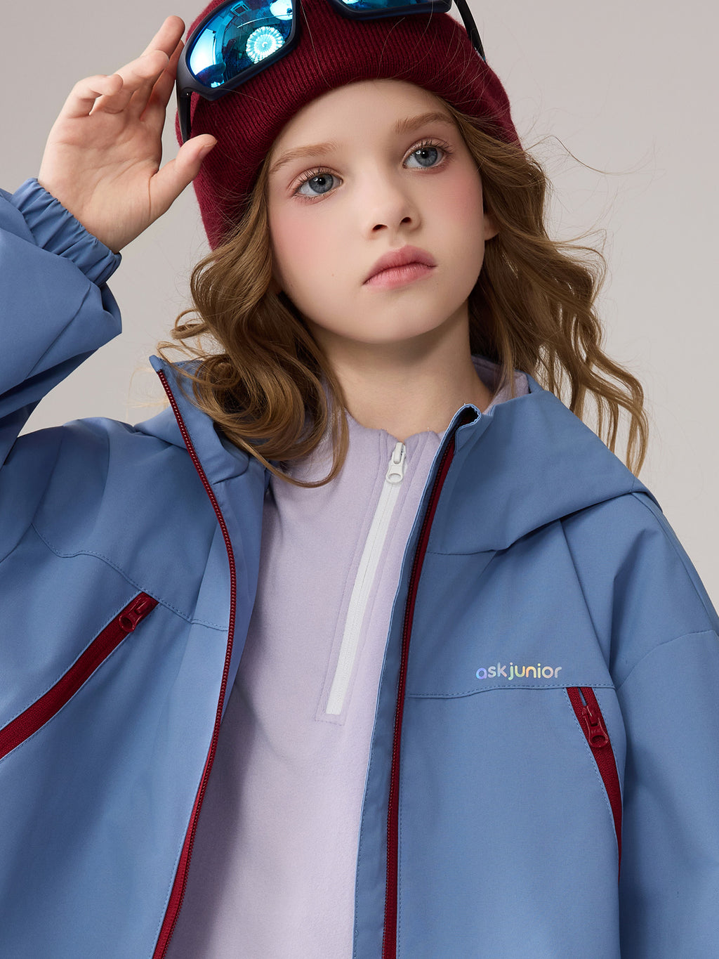 Hooded Soft Shell Kids Outdoor Jacket