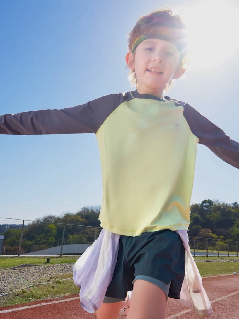 Hauts Enfant Garçon Color Block